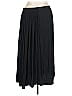 J.Jill 100% Polyester Solid Black Casual Skirt Size L - photo 2