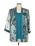 R&M Richards 100% Polyester Teal Blazer Size 14 - photo 1