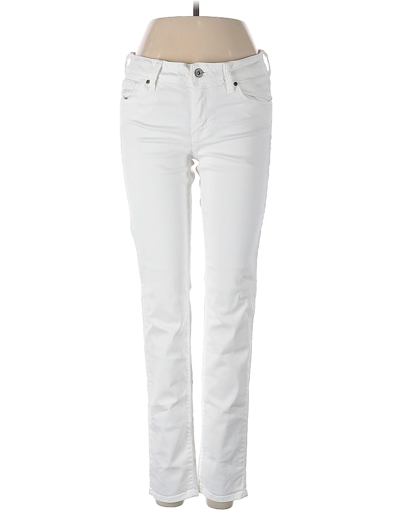 Just Black White Jeans Size 29 waist - photo 1