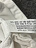 Zara 100% Cotton Ivory Denim Shorts Size 8 - photo 4