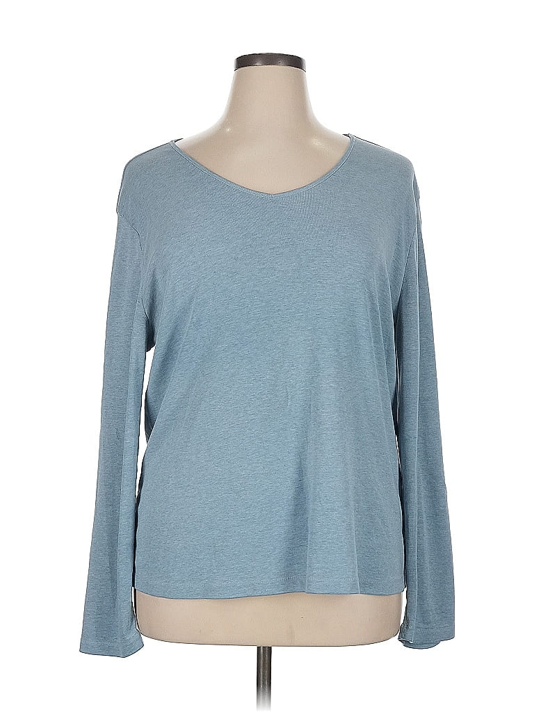 VENEZIA Pre-owned Long Sleeve T-shirt In Blue
