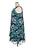 Catherines 100% Polyester Print Blue Cocktail Dress Size 22W - photo 4