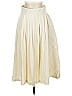 Club Monaco Solid Ivory Formal Skirt Size 2 - photo 1