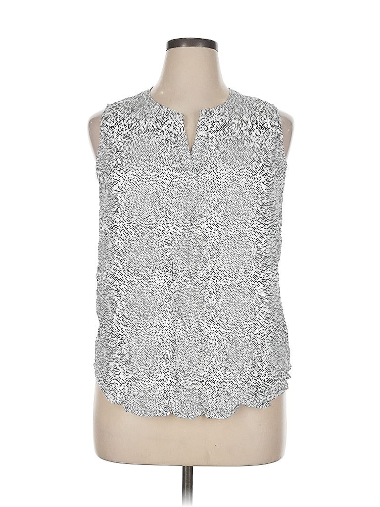 LIZ CLAIBORNE Pre-owned Sleeveless Blouse In Gray