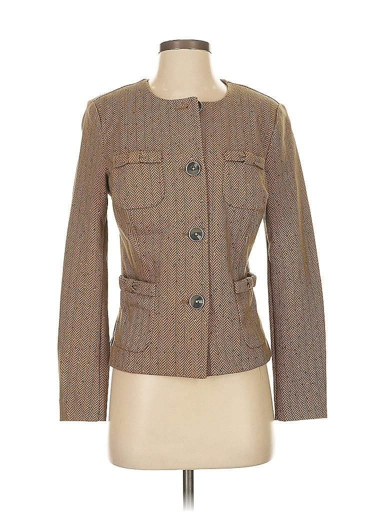 Pre-owned Cabi Jacket In Brown