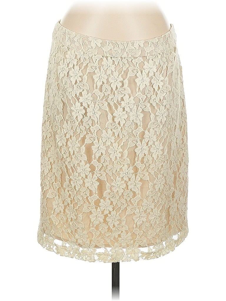 CUPIO Pre-owned Formal Skirt In White
