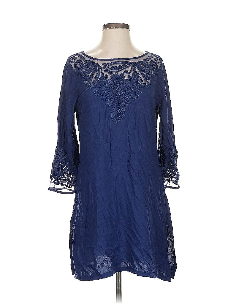 Pre-owned Soft Surroundings Casual Dress In Blue