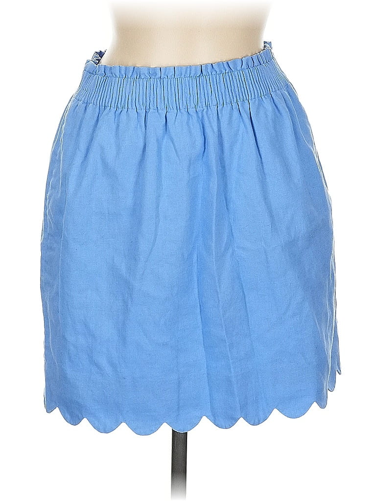 Pre-owned J. By J.crew Casual Skirt In Blue