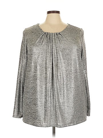 Liz Claiborne Career Long Sleeve Blouse (view 1)