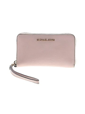 MICHAEL Michael Kors Leather Wristlet (view 1)