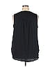 Vince Camuto 100% Polyester Black Sleeveless Blouse Size 2X - photo 2
