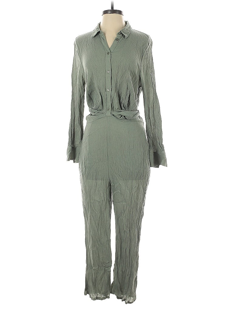 Pre-owned Caslon Jumpsuit In Green