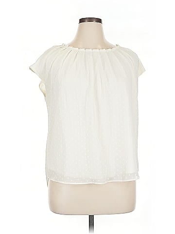 LC Lauren Conrad Short Sleeve Blouse (view 1)