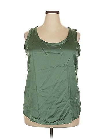 Lafayette 148 New York Sleeveless Silk Top (view 1)