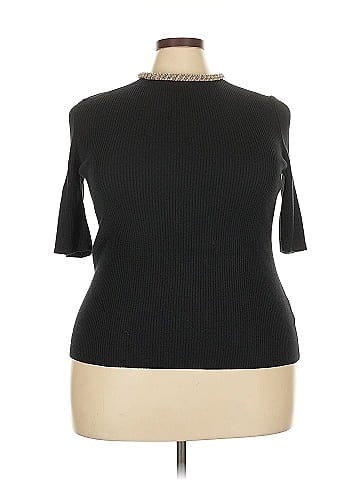 Lafayette 148 New York 3/4 Sleeve Top (view 1)