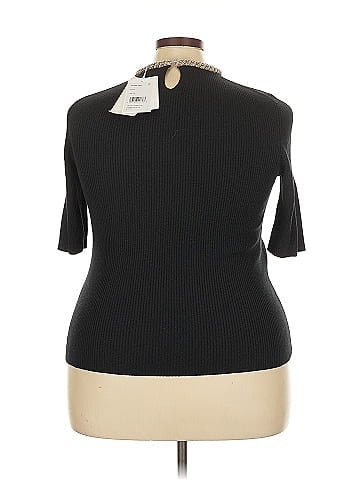 Lafayette 148 New York 3/4 Sleeve Top (view 2)