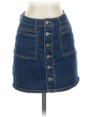 True Craft Denim Skirt (view 1)