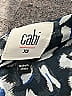 CAbi 100% Polyester Blue Sleeveless Blouse Size XS - photo 7