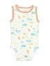 Jumping Beans Print Ivory Short Sleeve Onesie 3-6 MO / 6 MO - photo 1