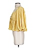 Nikki's Beach House Boutique Yellow 3/4 Sleeve Blouse Size S - photo 5