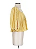 Nikki's Beach House Boutique Yellow 3/4 Sleeve Blouse Size S - photo 4