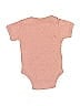 Kate Quinn Organics Tweed Tan Short Sleeve Onesie Size 6-12 mo - photo 2