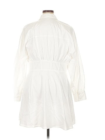 Express White Casual Dress Size XL
