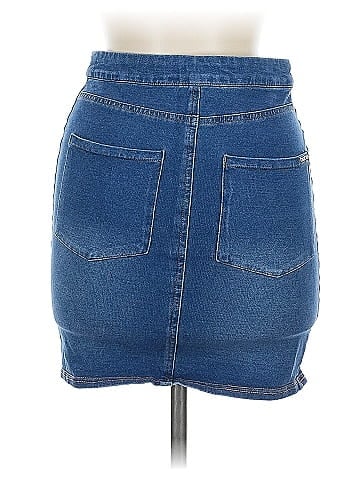 Bebe Denim Skirt (view 2)