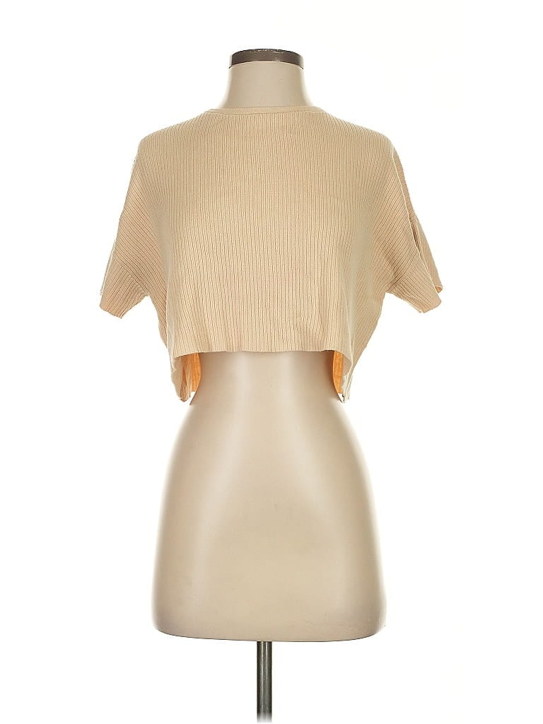 Pre-owned Kendall & Kylie Cardigan Sweater In Brown