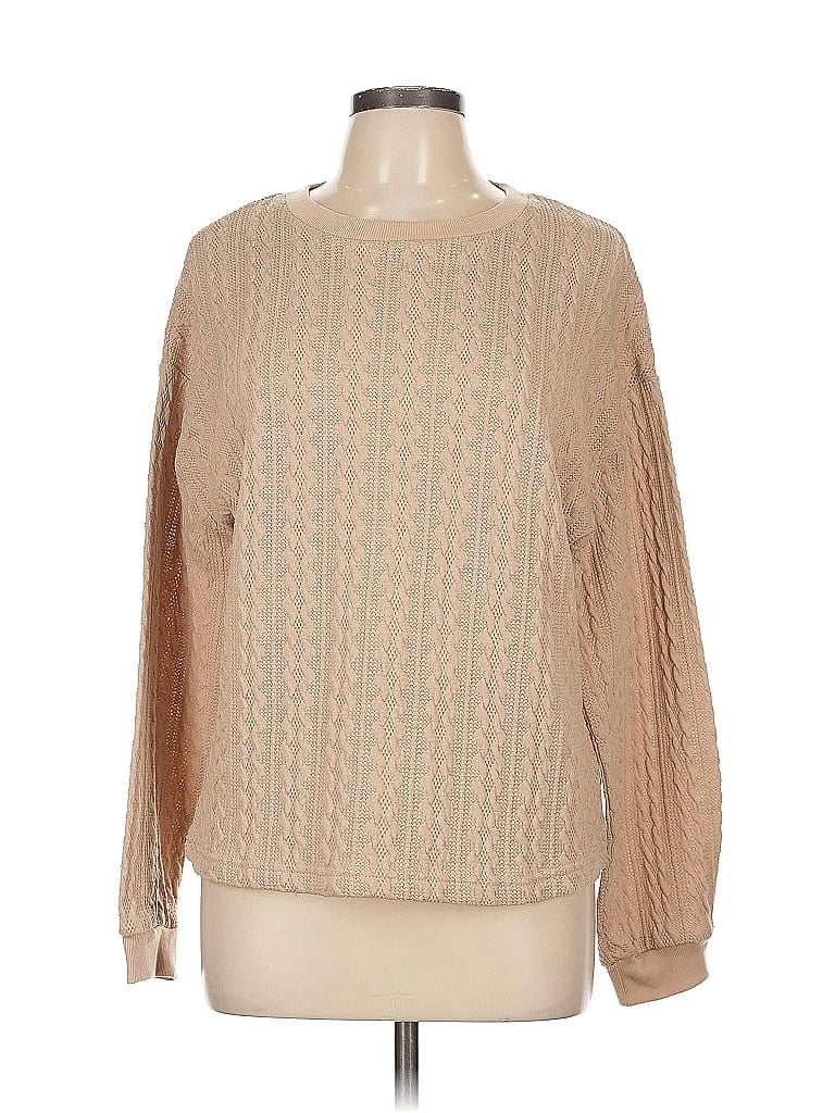 Pre-owned Lissom Pullover Sweater In Brown