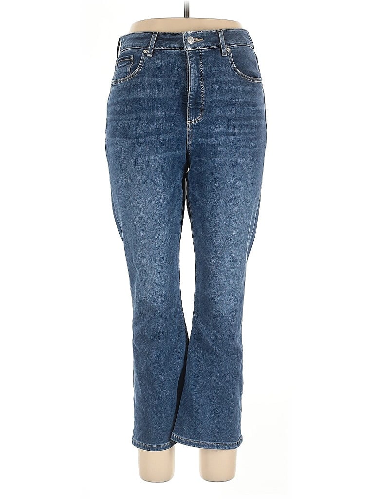 Pre-owned Ann Taylor Loft Jeans In Blue