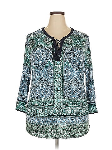 db established 1962 3/4 Sleeve Blouse (view 1)