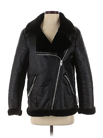 H&M Faux Leather Jacket (view 1)