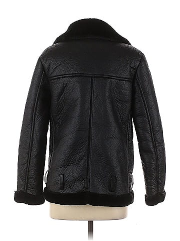 H&M Faux Leather Jacket (view 2)