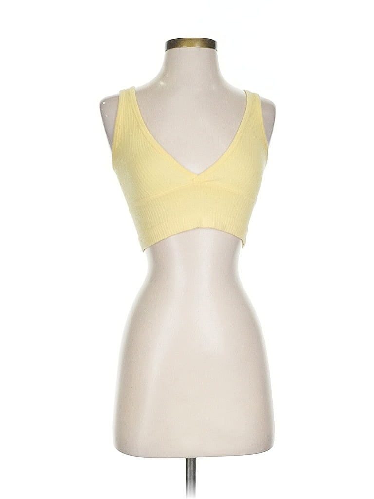 Pre-owned Out From Under Sports Bra In Yellow