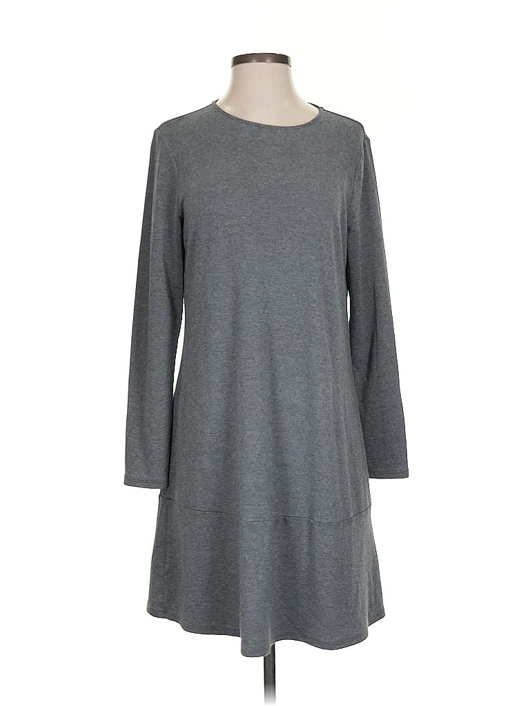 Pre-owned Purejill Casual Dress In Gray