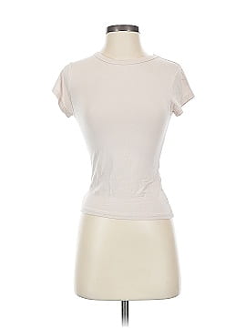 White Fox Short Sleeve Turtleneck