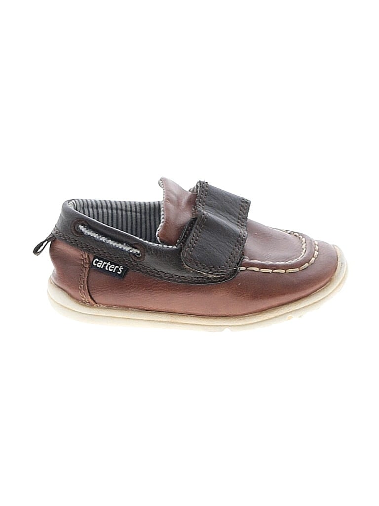 Pre-owned Carter's Kids' Sneakers In Brown