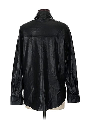 Bershka Long Sleeve Button-Down Shirt (view 2)