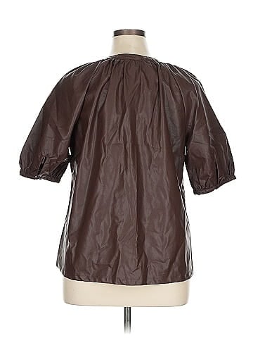 Cable & Gauge Short Sleeve Blouse (view 2)