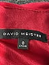 David Meister 100% Polyester Red Cocktail Dress Size 8 - photo 8