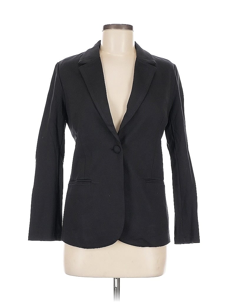 Mary Crafts Blazer Jacket In Black