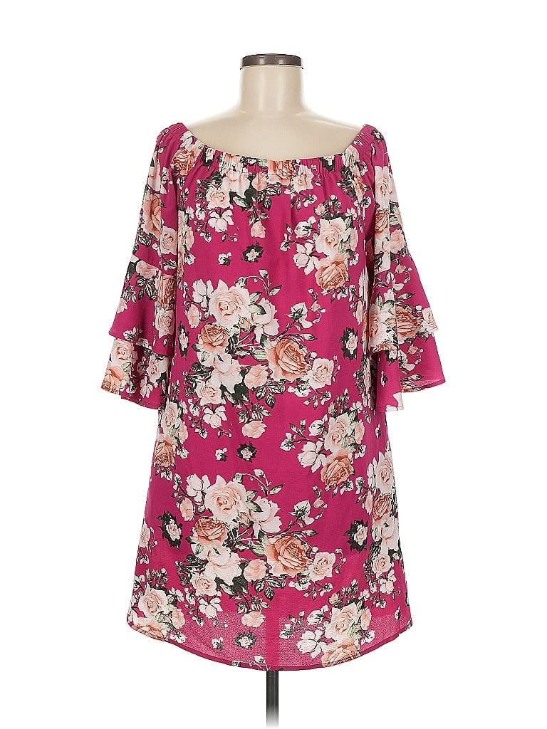 Pre-owned Xhilaration Casual Dress In Pink