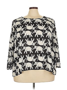 Mod Cloth 3/4 Sleeve Blouse
