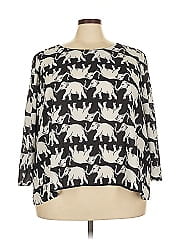 Mod Cloth 3/4 Sleeve Blouse