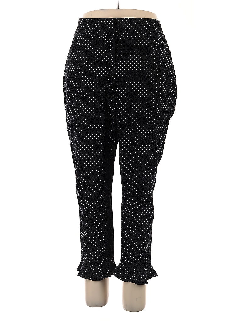 Pre-owned Lane Bryant Casual Pants In Black