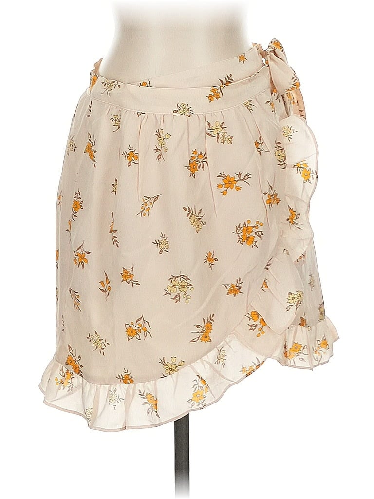 Pre-owned Madewell Casual Skirt In White