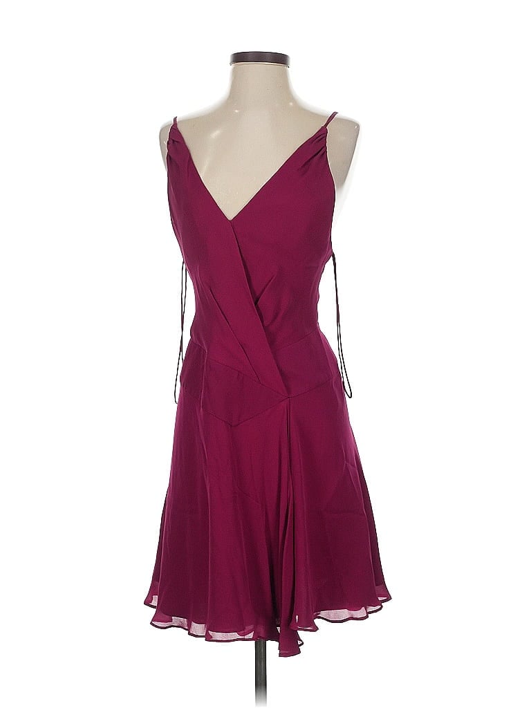 HAUTE HIPPIE Pre-owned Cocktail Dress In Burgundy