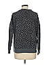 Splendid Animal Print Gray Pullover Sweater Size M - photo 2