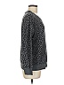 Splendid Animal Print Gray Pullover Sweater Size M - photo 4